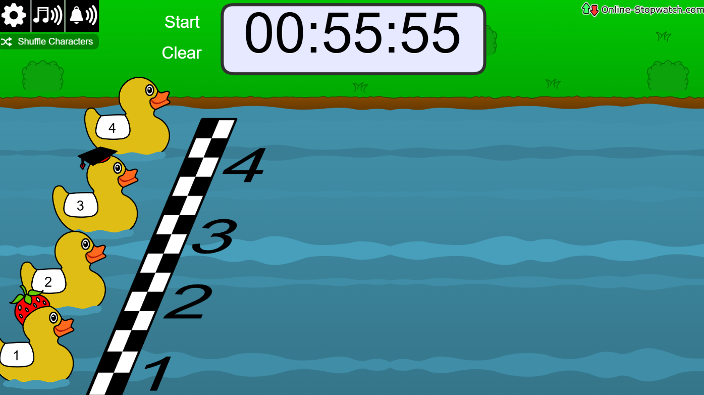 Duck Race Online Game